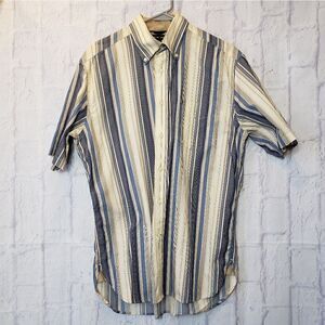 TOMMY HILFIGER S/S Striped Button-down Shirt